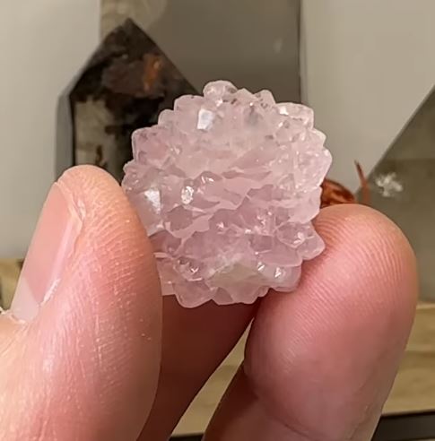 Crystallized Rose Quartz – Gems Above