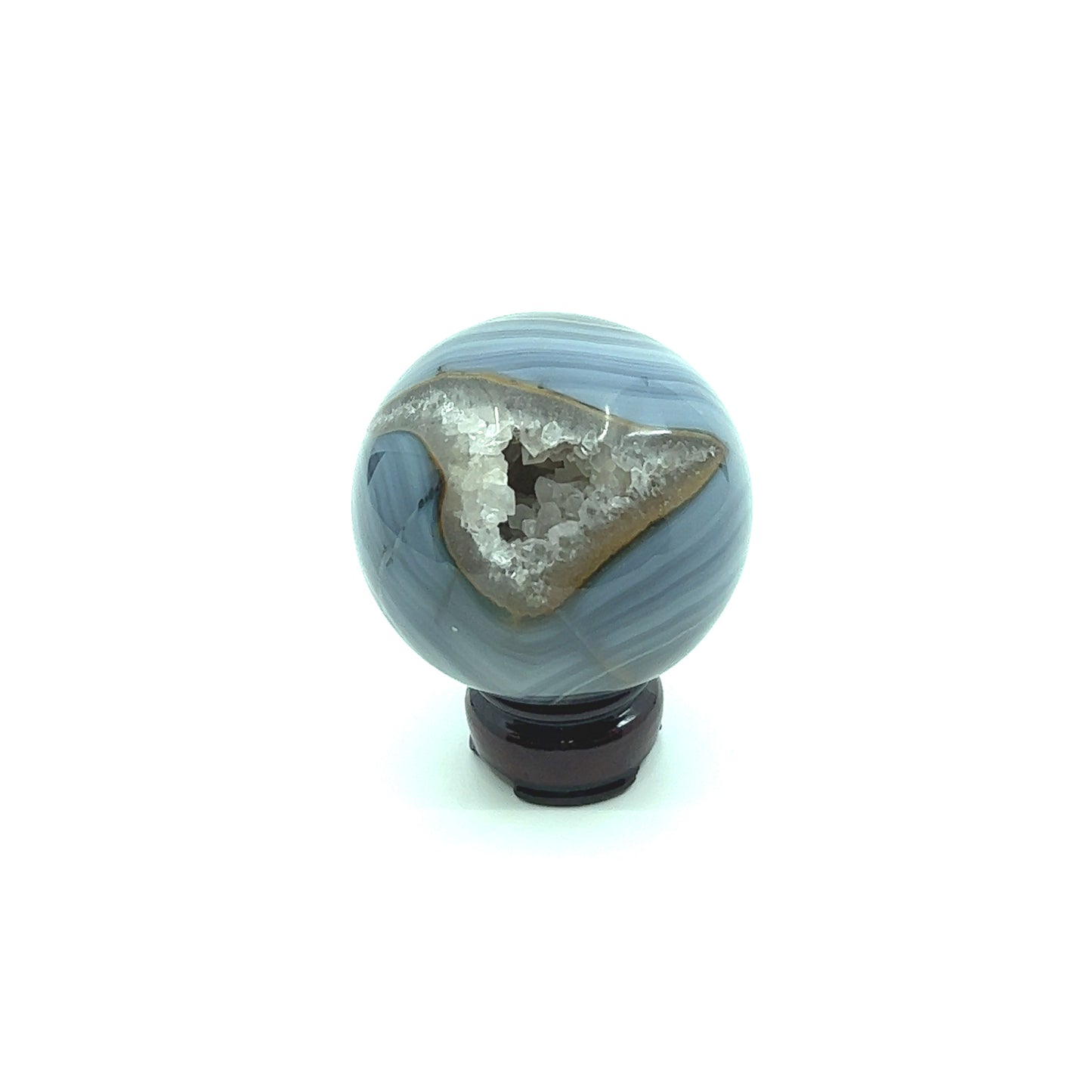 Agate Geode Sphere