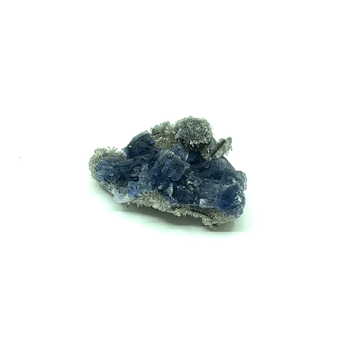 Blue Fluorite & Crystal Specimen A2