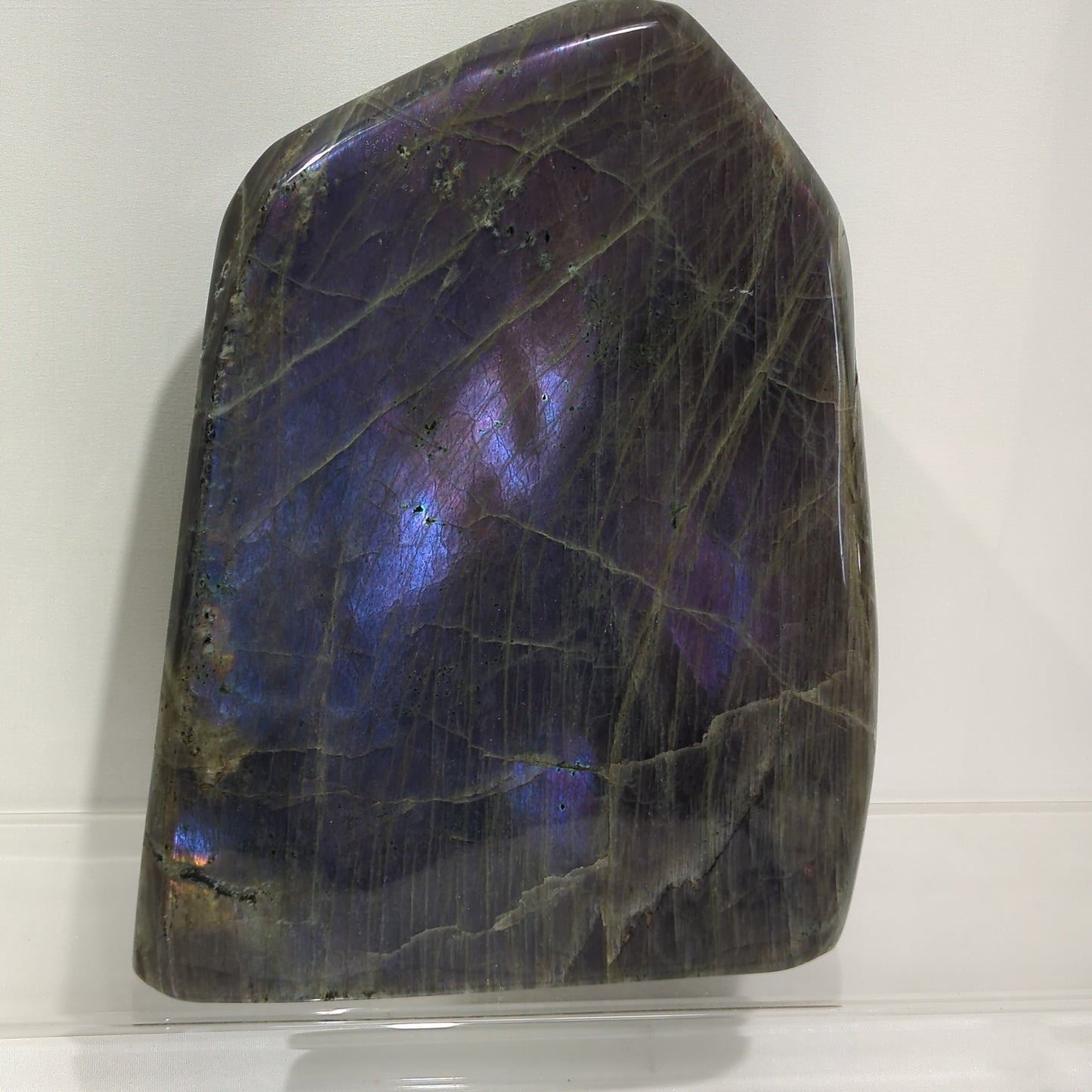 Huge Statement Piece Purple Flash Labradorite