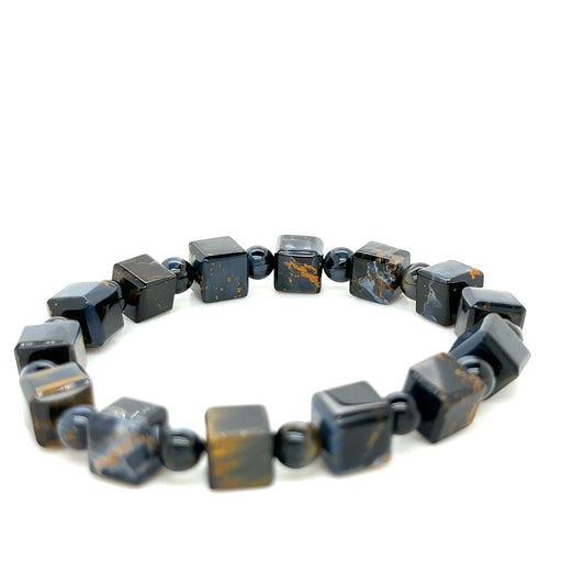 Cubic Pietersite Bracelet