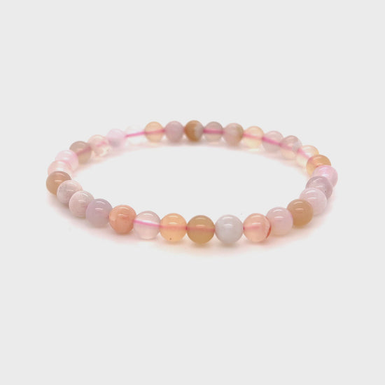 cherry blossom Sakura agate bracelet 6mm__2022-06-23-15-07-56.mp4