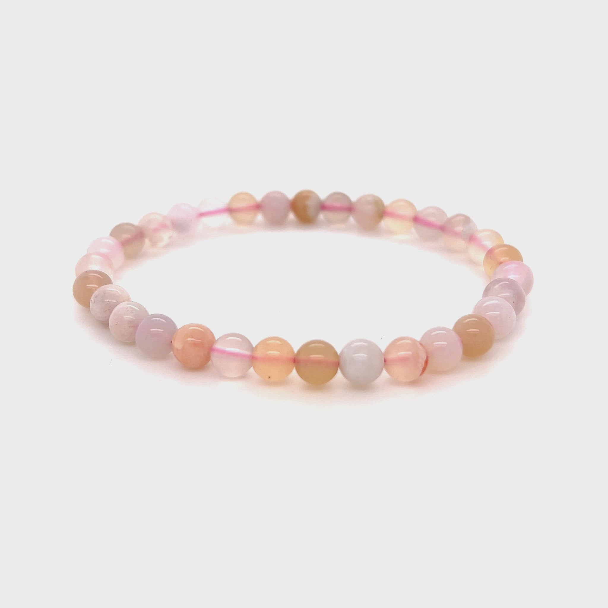 cherry blossom Sakura agate bracelet 6mm__2022-06-23-15-07-56.mp4