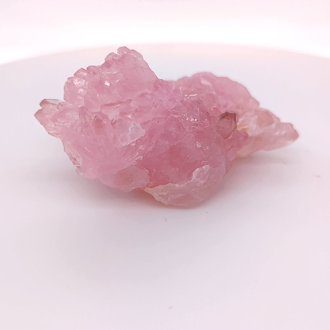 Crystallized Rose Quartz 8