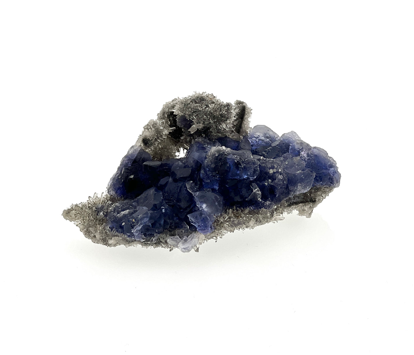 Blue Fluorite & Crystal Specimen A2