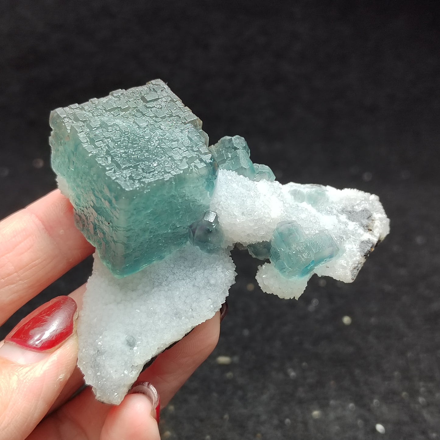 Blue & Green Fluorite Specimen A2