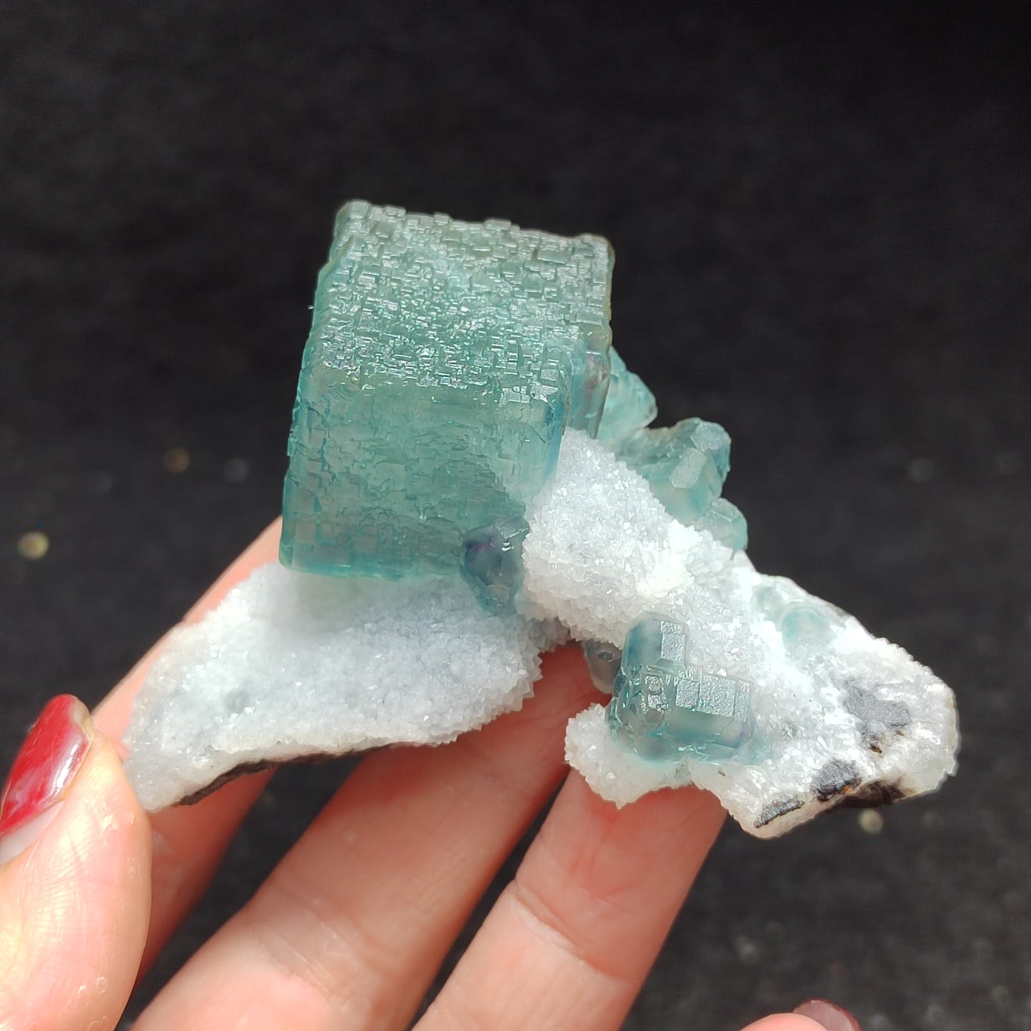 Blue & Green Fluorite Specimen A2