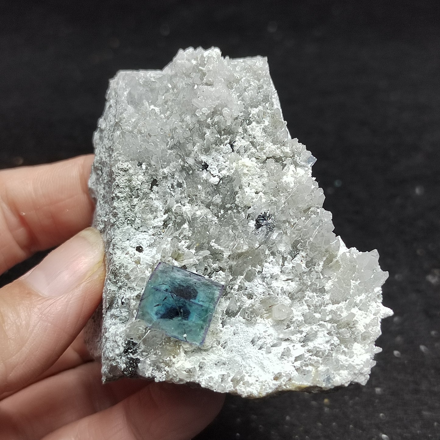 Blue Fluorite Specimen A1