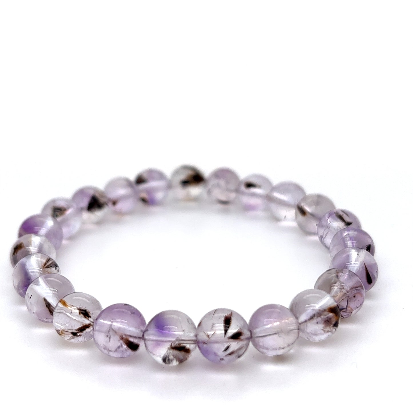 Amethyst Rutilated Bracelet