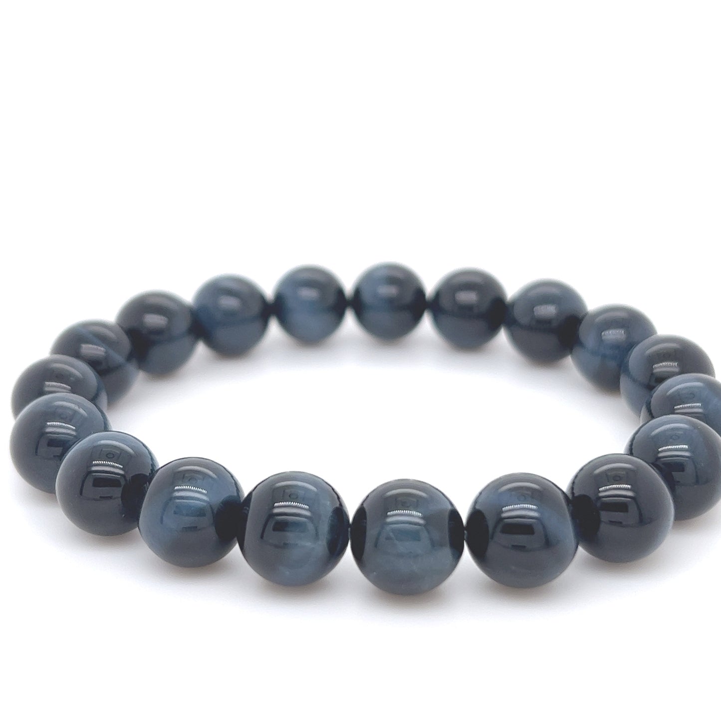 Blue Eagles Eye Bracelet (10mm Beads)