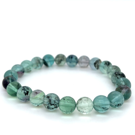 Dendritic Fluorite Bracelet (High Quality & Rare)