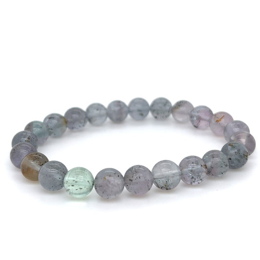 Pyrite in Fluorite Bracelet (High Quality & Rare)