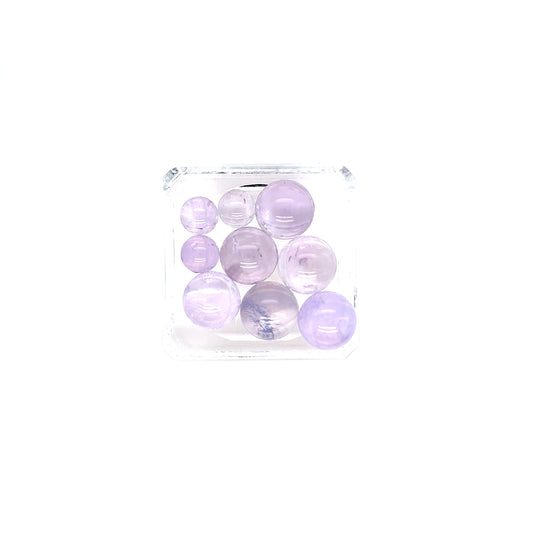 Lavender Moon Quartz Mini Spheres (20 Gram Bag)