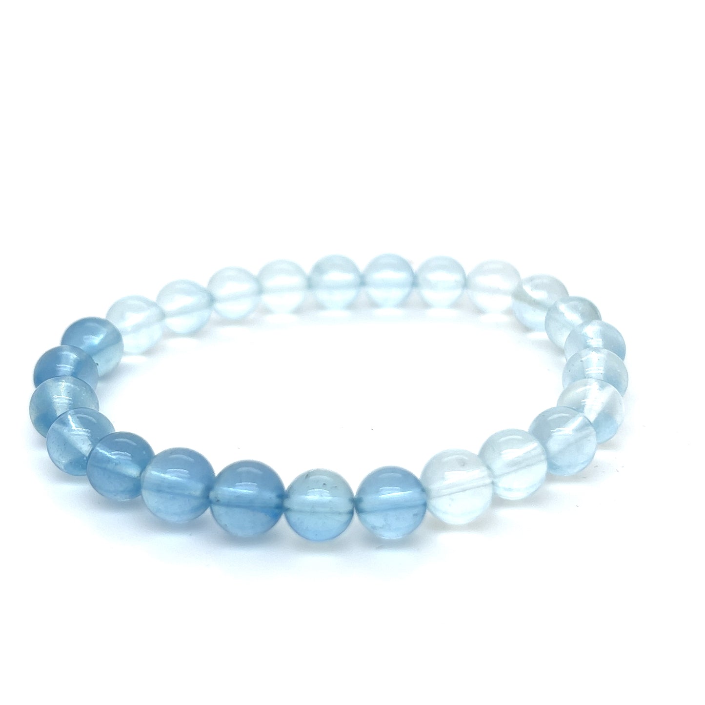 Beautiful Ombre Aquamarine Bracelet (High Quality)